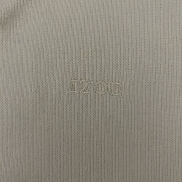 IZOD Cream 100% Cotton V-Neck Sweater Vest Size Xl - Picture 6 of 7